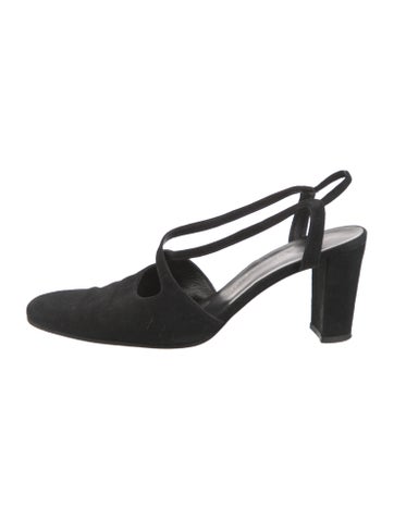 Stephane Kélian Pumps Vintage Suede Slingback 5.5