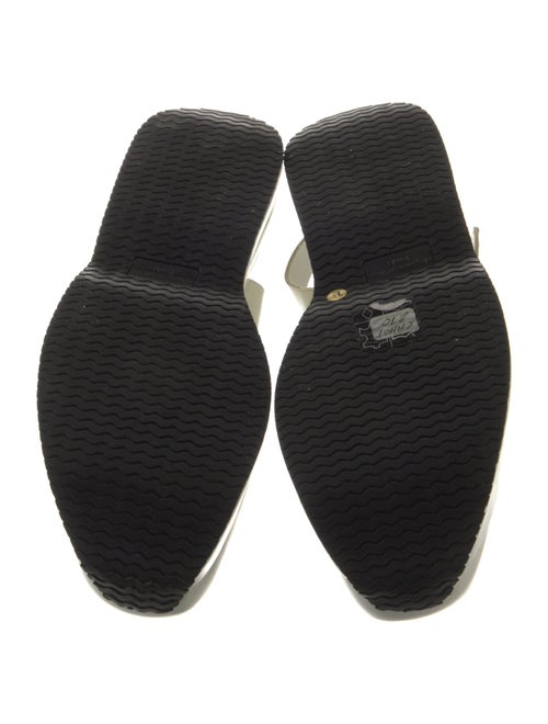 Stephane Kélian Leather Slingback Flats