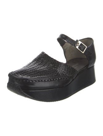 Stephane Kélian Leather Mules