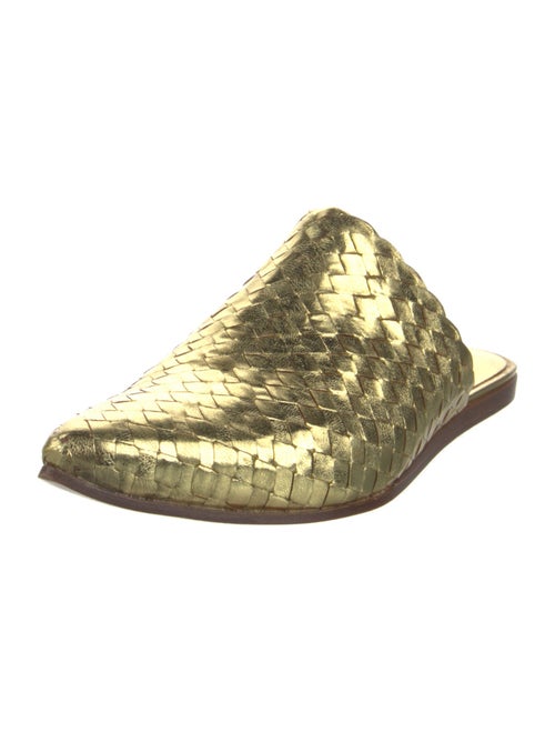 Stephane Kélian Leather Mules