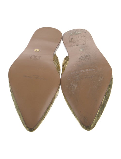 Stephane Kélian Leather Mules