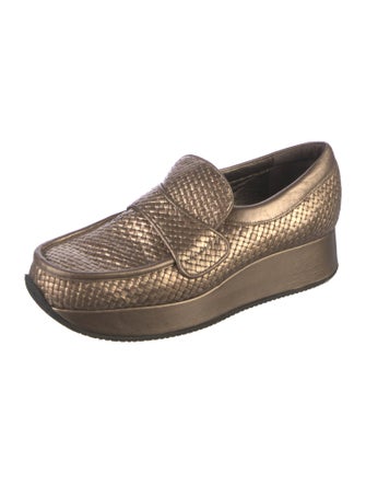 Stephane Kélian Leather Loafers