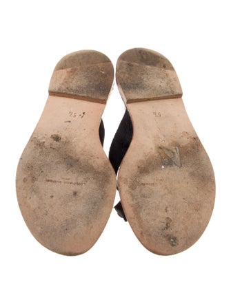 Stephane Kélian Leather Slides