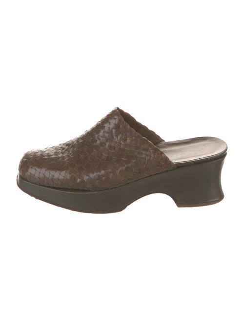 Stephane Kélian Leather Mules