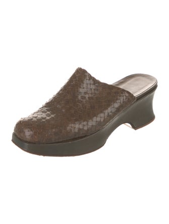 Stephane Kélian Leather Mules