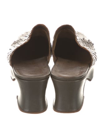 Stephane Kélian Leather Mules