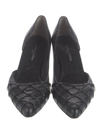 Stephane Kélian Leather D'Orsay Pumps