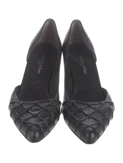 Stephane Kélian Leather D'Orsay Pumps