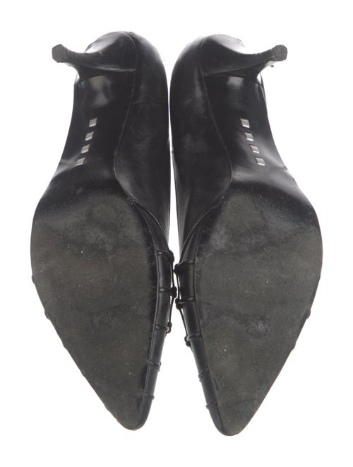 Stephane Kélian Leather D'Orsay Pumps