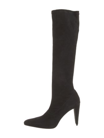 Stephane Kélian Suede Sock Boots