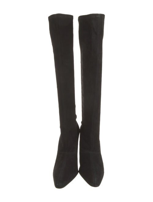 Stephane Kélian Suede Sock Boots