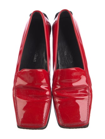 Stephane Kélian Patent Leather Loafers