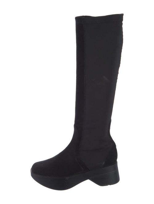Stephane Kélian Leather Sock Boots