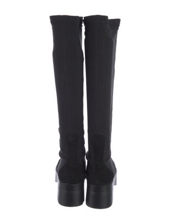 Stephane Kélian Leather Sock Boots