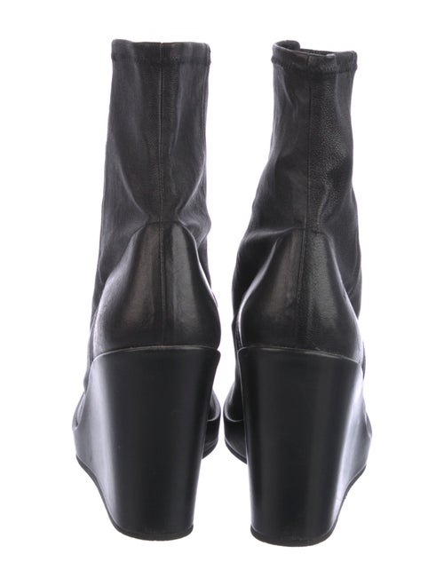 Stephane Kélian Leather Sock Boots