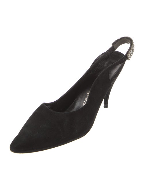 Stephane Kélian Suede Slingback Pumps