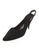 Stephane Kélian Suede Slingback Pumps