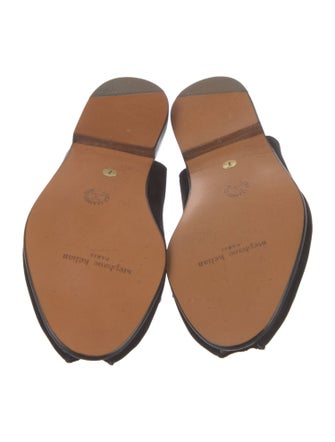 Stephane Kélian Suede Slingback Flats