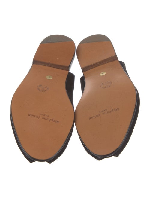 Stephane Kélian Suede Slingback Flats