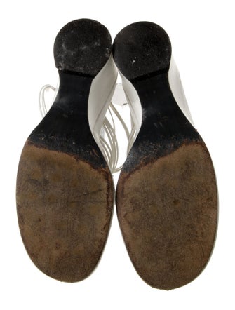 Stephane Kélian Leather Braided Accents Slides