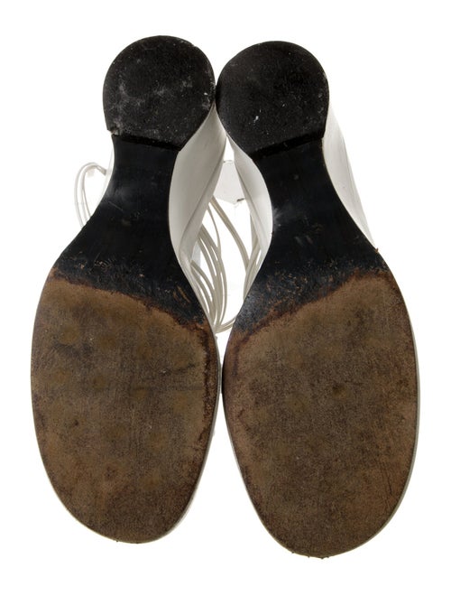 Stephane Kélian Leather Braided Accents Slides