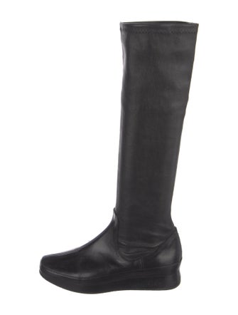 Stephane Kélian Leather Riding Boots