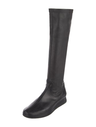 Stephane Kélian Leather Riding Boots