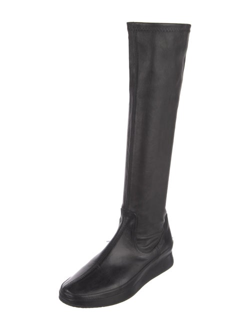 Stephane Kélian Leather Riding Boots