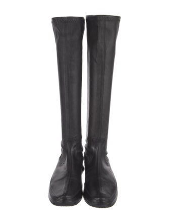 Stephane Kélian Leather Riding Boots
