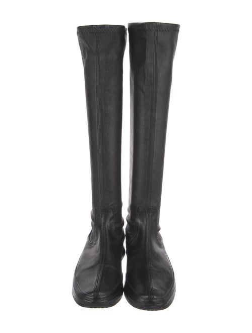 Stephane Kélian Leather Riding Boots