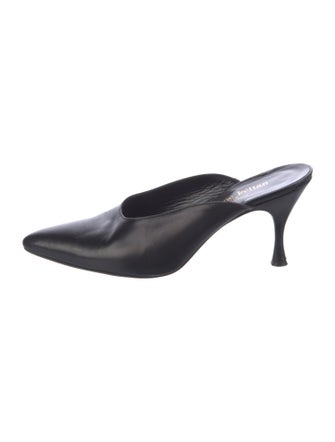 Stephane Kélian Leather Mules