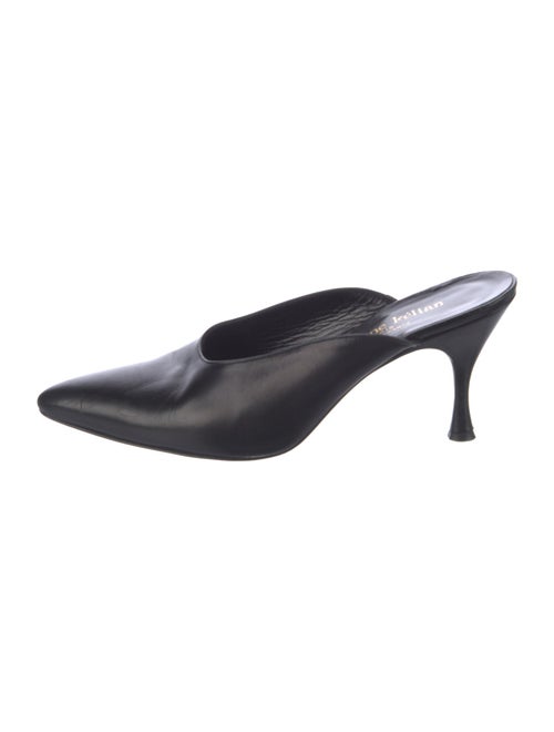 Stephane Kélian Leather Mules