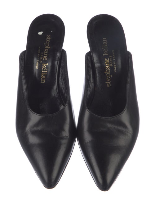 Stephane Kélian Leather Mules