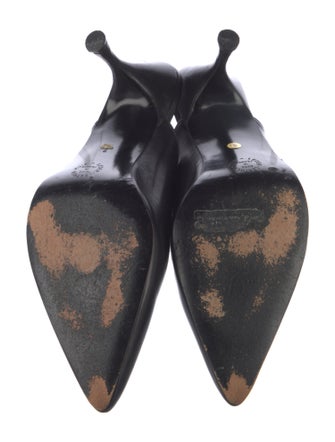 Stephane Kélian Leather Mules