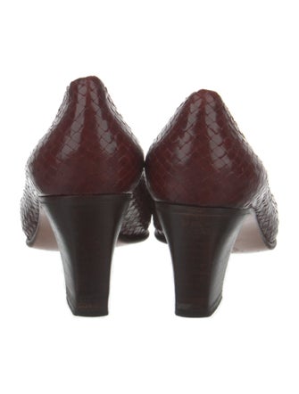 Stephane Kélian Leather Pumps