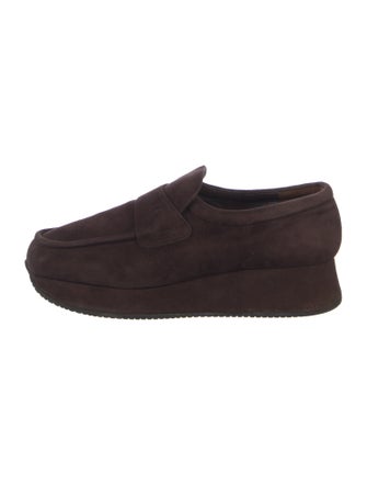 Stephane Kélian Suede Loafers
