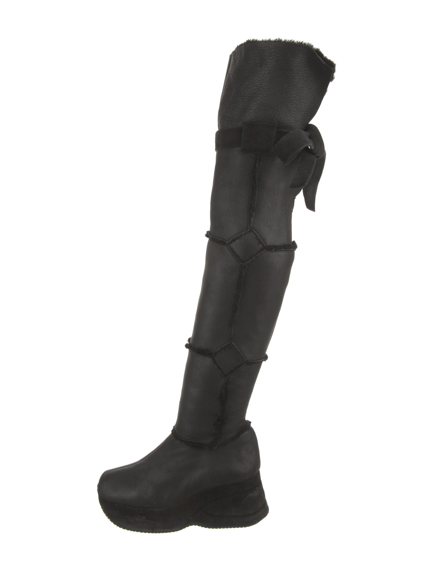 Stephane Kélian Leather Sock Boots