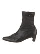 Stephane Kélian Leather Sock Boots
