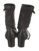 Stephane Kélian Leather Sock Boots