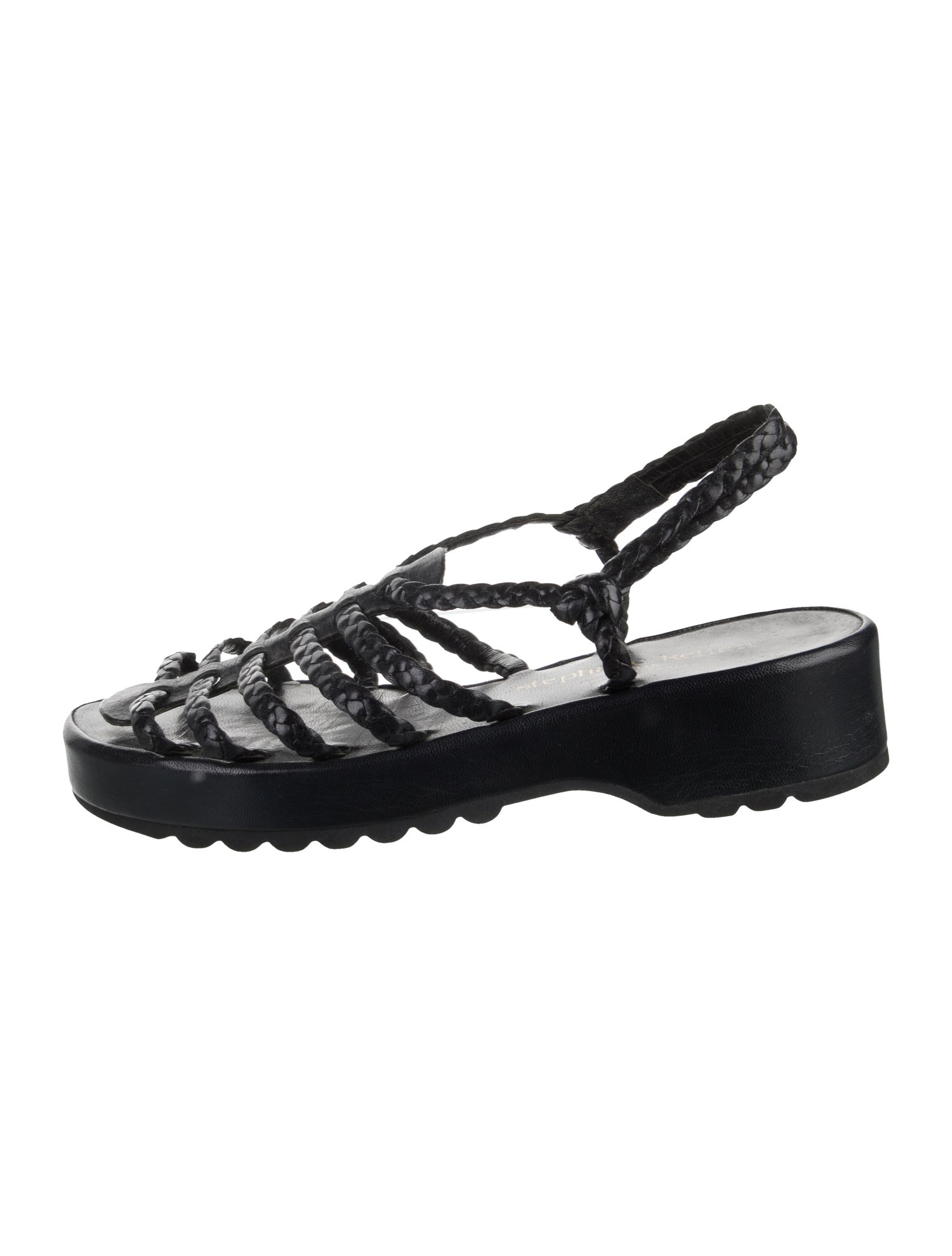 Stephane Kélian Leather Gladiator Sandals