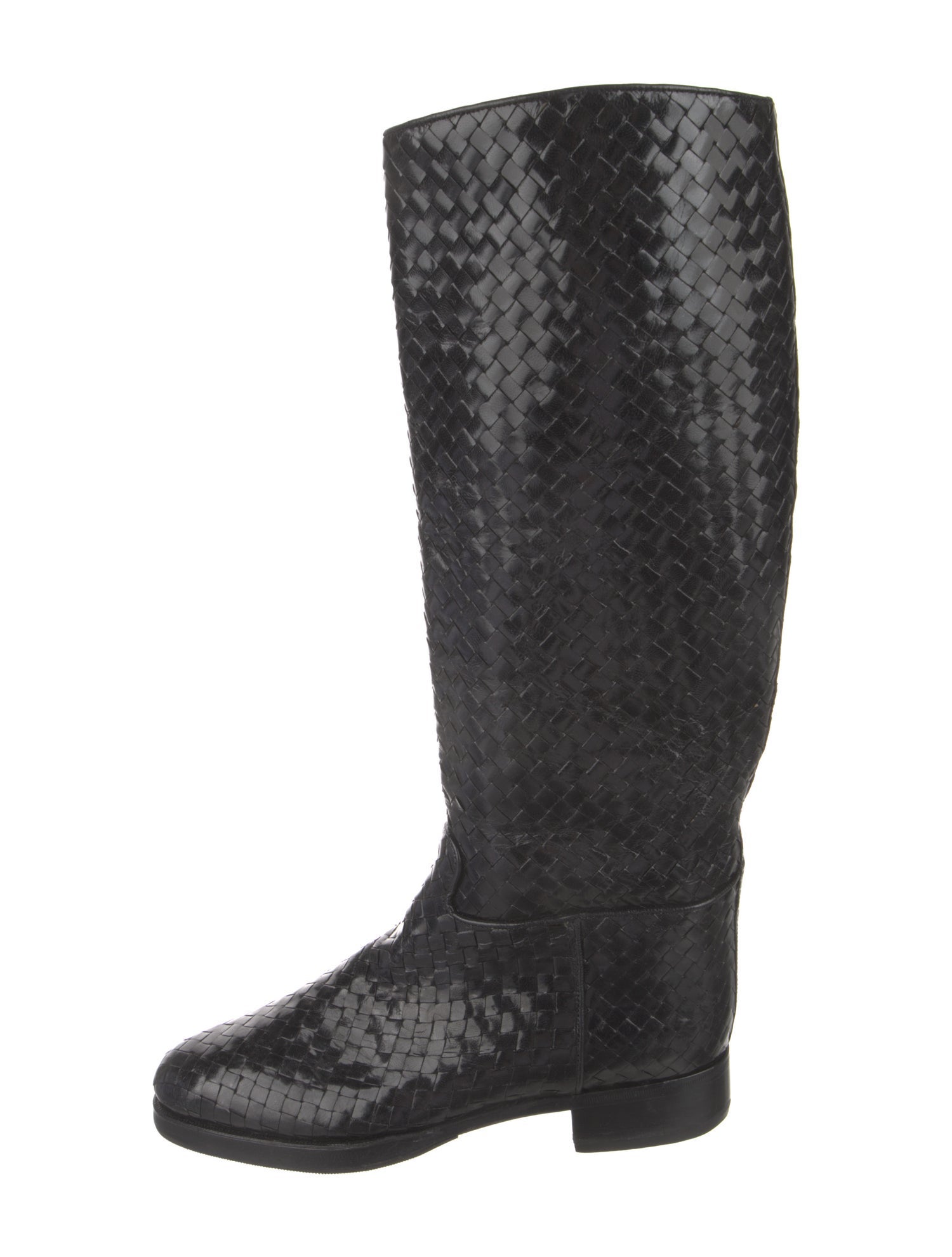 Stephane Kélian Leather Riding Boots
