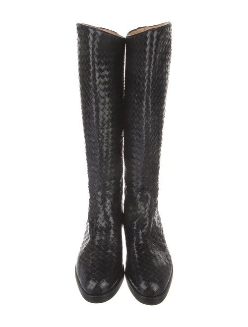Stephane Kélian Leather Riding Boots