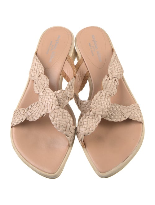 Stephane Kélian Leather Slides