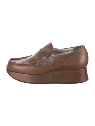 Stephane Kélian Leather Loafers