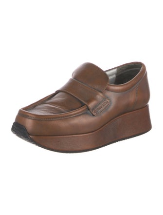 Stephane Kélian Leather Loafers
