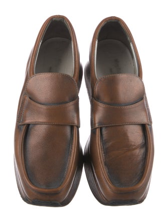 Stephane Kélian Leather Loafers