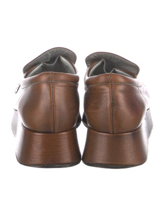 Stephane Kélian Leather Loafers