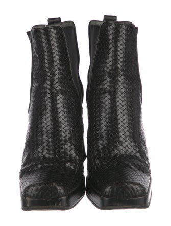 Stephane Kélian Leather Chelsea Boots