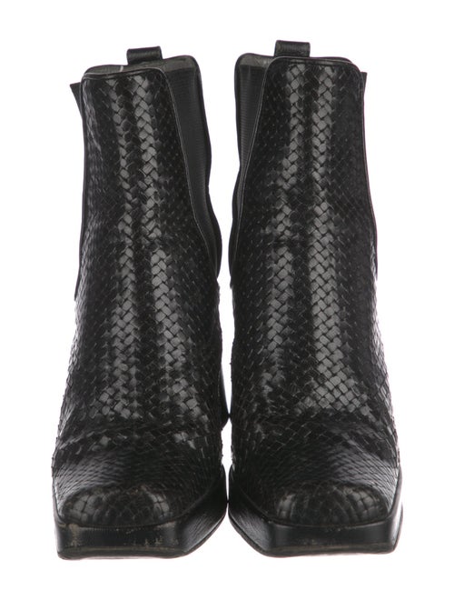 Stephane Kélian Leather Chelsea Boots