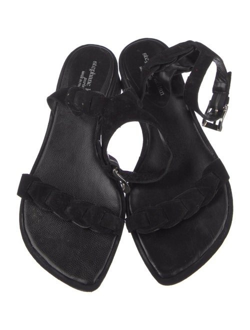 Stephane Kélian Suede Gladiator Sandals